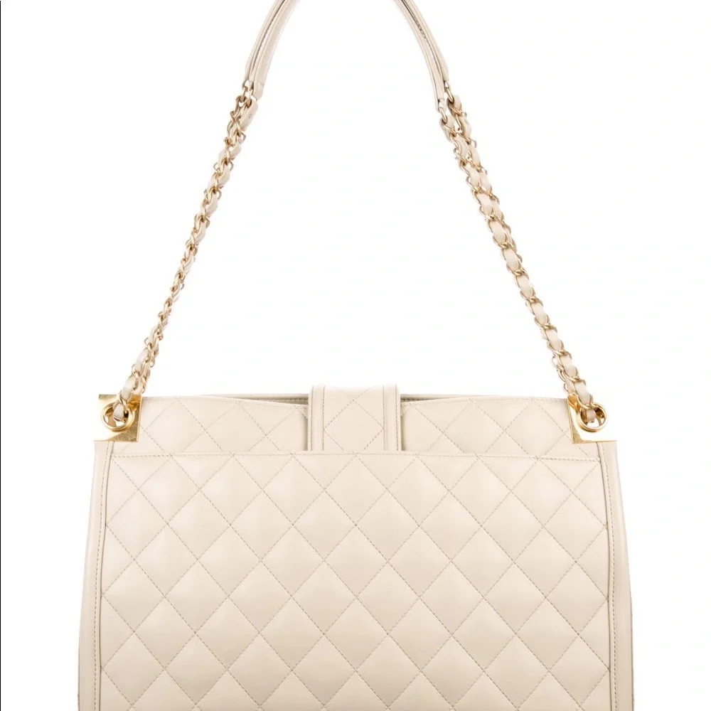 CHANEL Light Beige Large Shopping >30 CM